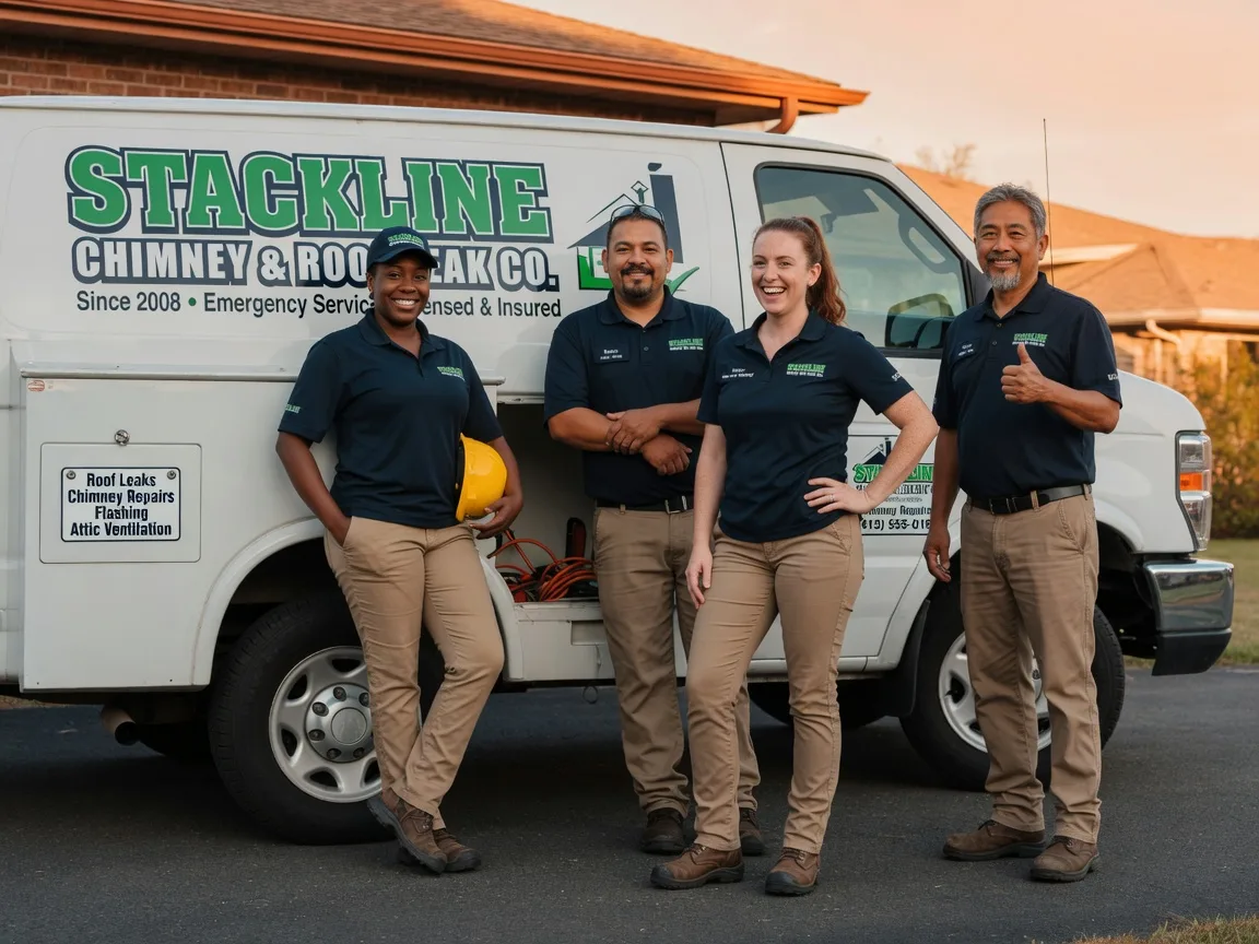 Chimney flashing repair company in Dix, IL